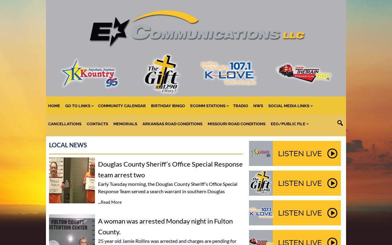 Ripley County crime-news arrest-report source page
